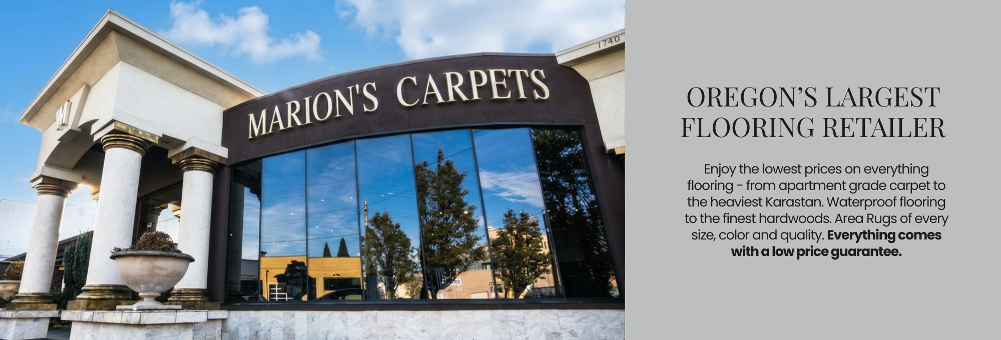 Marion's carpets portland exterior building image
