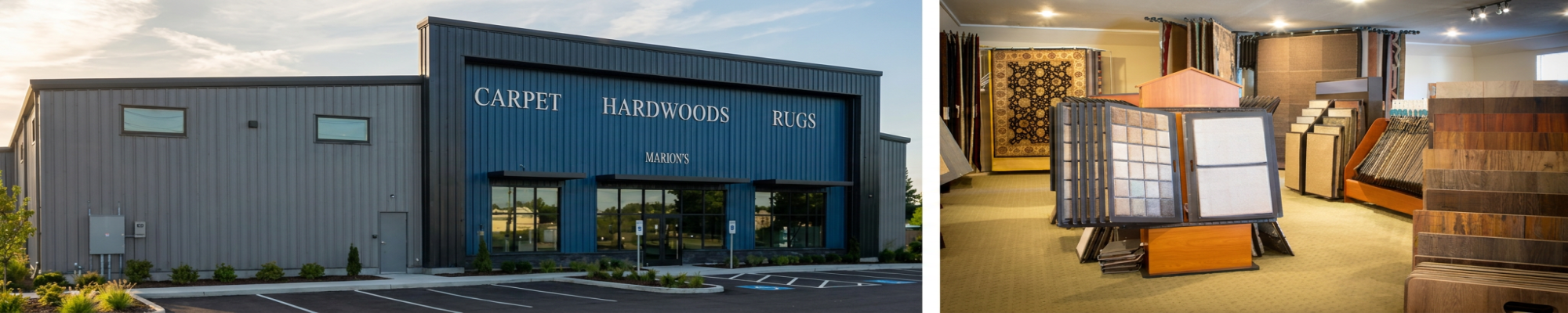 Storefront image of Marion's Carpets & Flooring Opening in Ridgefield, Washington