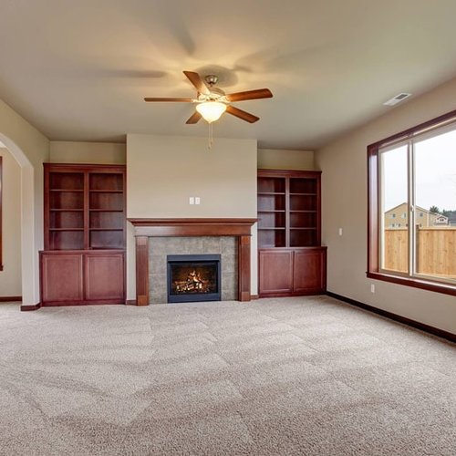Durable carpet flooring installed in a Portland home
