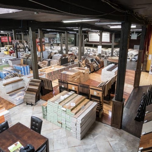 Large Hardwood warehouse in Portland