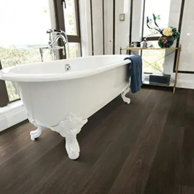 Waterproof Flooring a modern bathroom