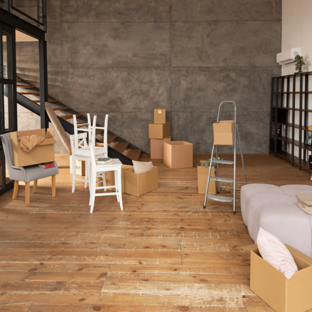 Flooring in need of repairs in Portland