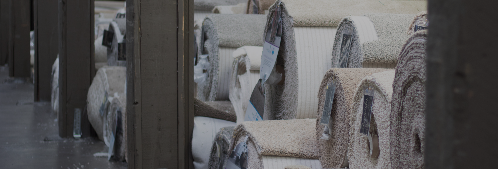 Carpet rolls at Marion's Carpets & Flooring Warehouse