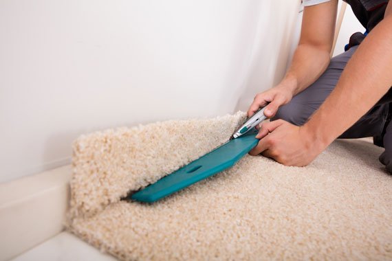 Carpet installation in the Portland area by Marion&#x27;s Carpet Warehouse