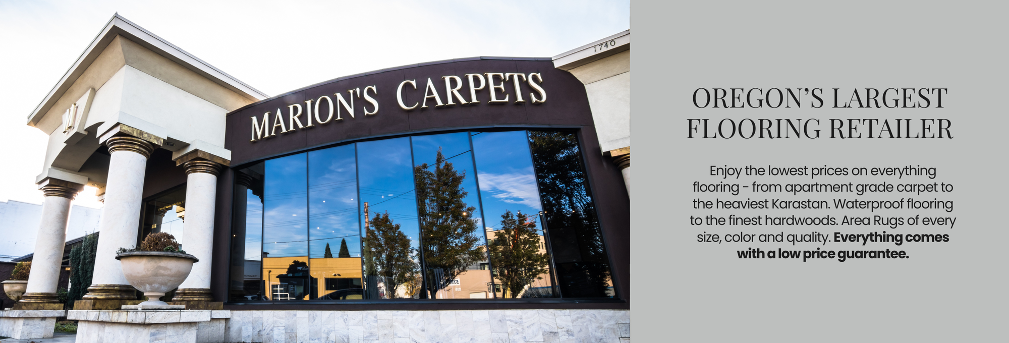 Marion's carpets portland exterior building image