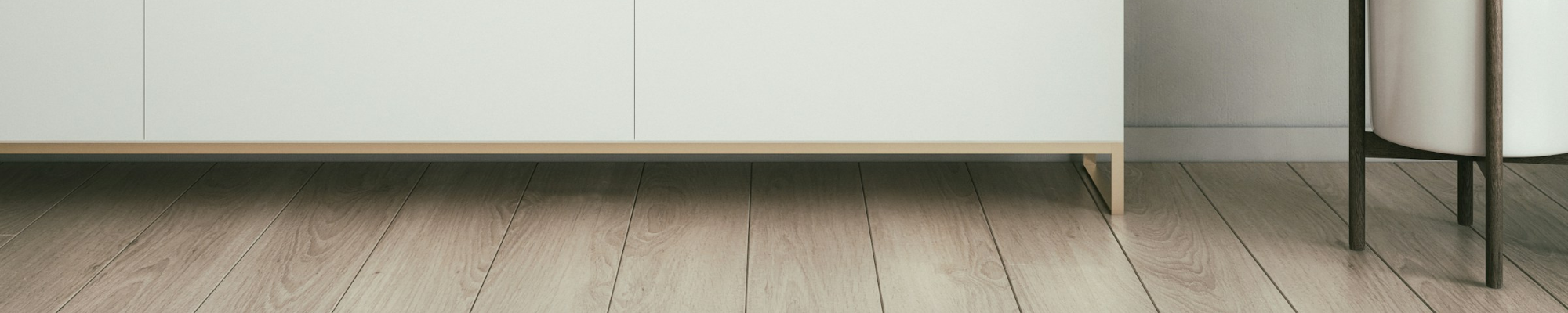 Luxury vinyl floor in a modern living room in Portland